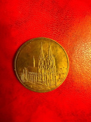 Vintage αναμνηστικό μετάλλιο Κολωνίας Kölner Dom καινούργιο