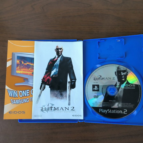 Hitman 2 Silent Assassin PS2 game used, English, complete