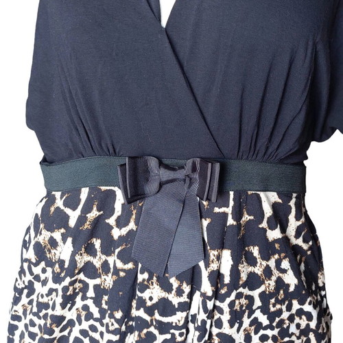 Leopard plus size viscose dress 2XL-3XL like new