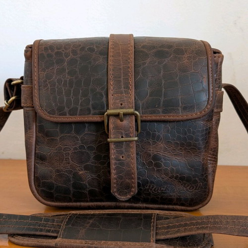 Rock & Roll leather camera bag used
