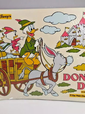 Donald Duck waterproof stickers for kids room 80s new