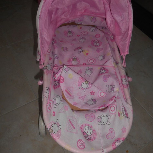 Doll stroller used, dimensions 70x55x27 cm
