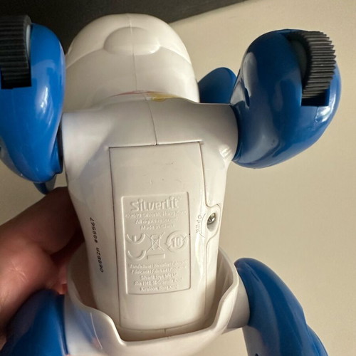 Walking Robot Dog Toy with LED Lights Silverlit like new