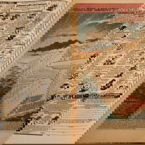 Avenger #207 κόμικ μεταχειρισμένο, έτος 1981 σε άριστη κατάσταση