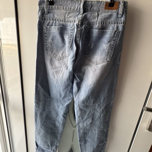 Jeans ripped, like new, blue, size XS