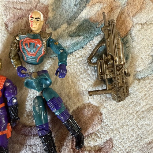 Gi Joe figures vintage toys