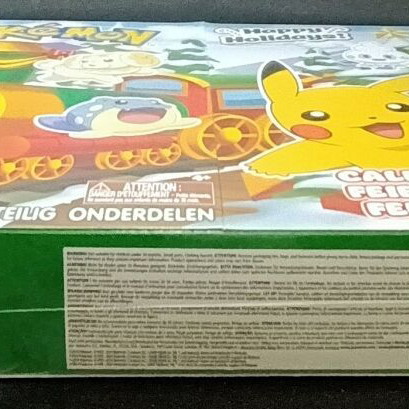 Pokemon Holiday Christmas Advent Calendar 2024 new with 16 figures