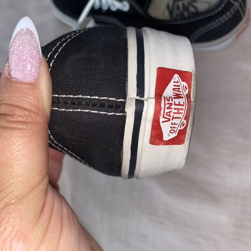Vans sneakers used, black, size 38