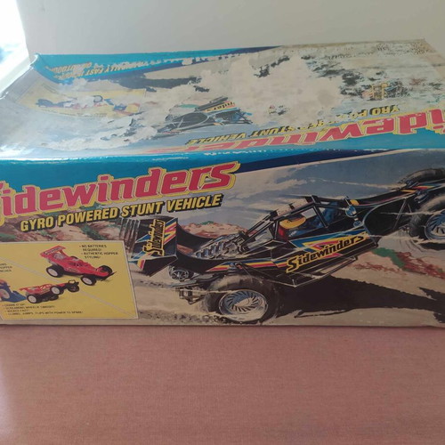 Tyco 1990 Gyro Powered Sidewinders Stunt Vehicle new
