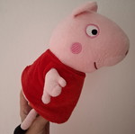Peppa Pig teddy bear used