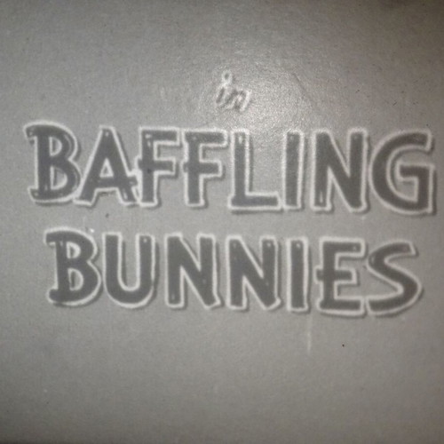 Standard 8mm Silent Film 200ft "BAFFLING BUNNIES" like new