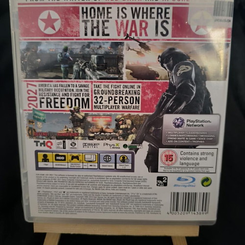 HomeFront Playstation 3 game like new