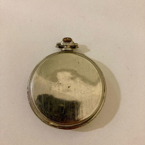 Swiss pocket watch used, wind-up, antique