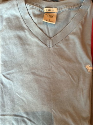 Abercrombie & Fitch t-shirt size L, three pieces