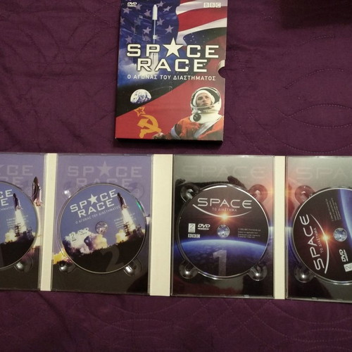 4 DVD BBC series Space Race The Space new with subtitles