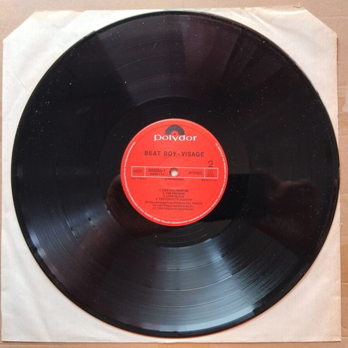 Visage Beat Boy LP electronic near mint