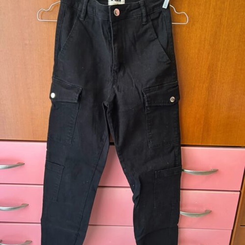 Cargo pants Tally Weijl like new, size 32, black