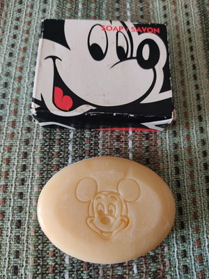 Disneyland Mickey Mouse collectible soap like new