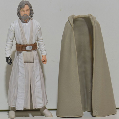 Hasbro Star Wars Luke Skywalker Jedi Master Force Link figure used