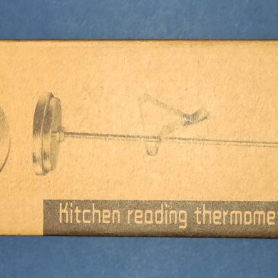 Kitchen thermometer like new with slightly foggy glass