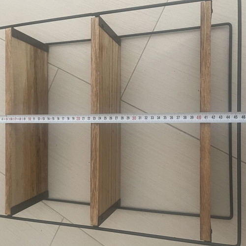 Hanging spice rack with hooks