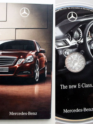 Mercedes-Benz The New E-Class W212 Promo DVD new