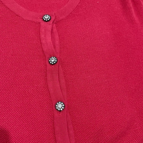 Zara pink cardigan with stone buttons like new