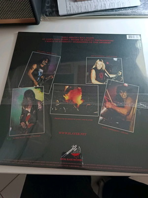 Lp δίσκος βινυλίου Slayer Hell Awaits σφραγισμένο