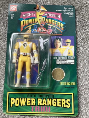 Power Rangers from 90s, 3 figures sealed in box, new