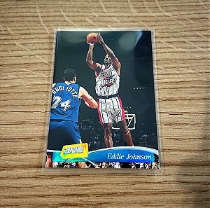 Κάρτα Eddie Johnson Rockets Ολυμπιακός Topps 1998