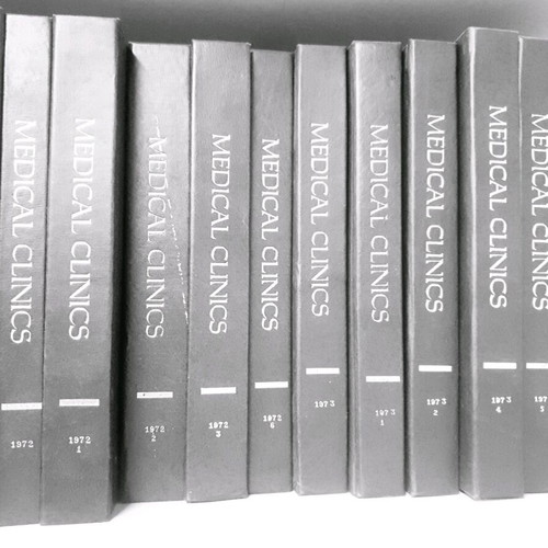 Medical Clinics medical books new, 16 volumes