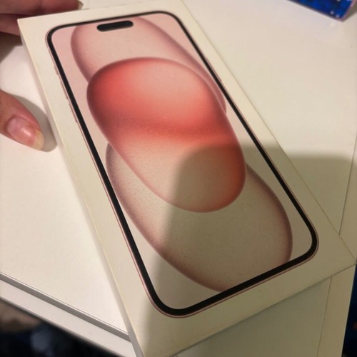 iPhone 15 Plus pink like new, 128GB, Apple iOS