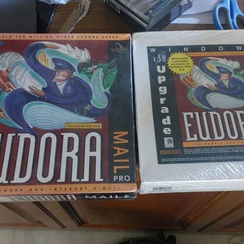 Eudora Mail Pro PC new, pack