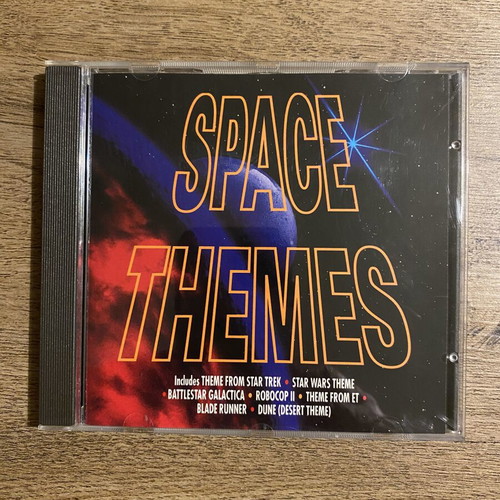 Space Themes CD like new, electronic sci-fi soundtracks