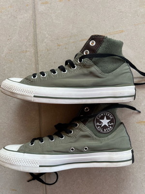 All Star Converse boots new, green, collectible