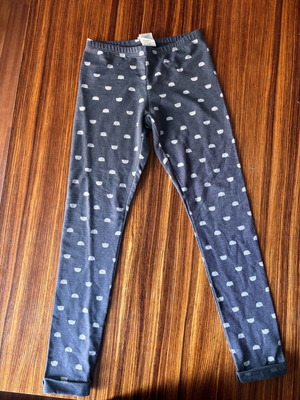 Benetton leggings size 11-12 years like new, grey