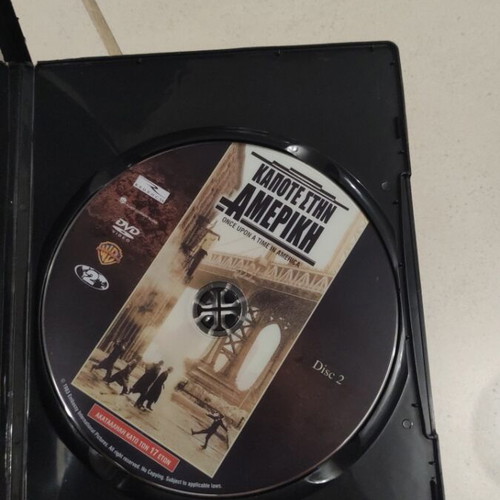 Once Upon a Time in America DVD used, parts 1 and 2 with subtitles
