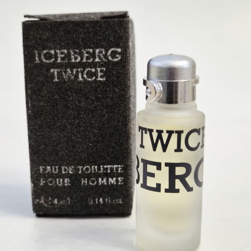 Iceberg Twice Pour Homme mini perfume new, 4.5ml