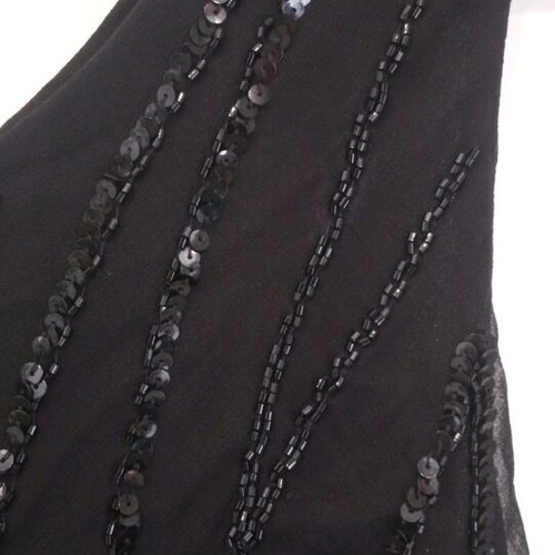 Raxevsky women's dress with sequins and embroidered beads, like new