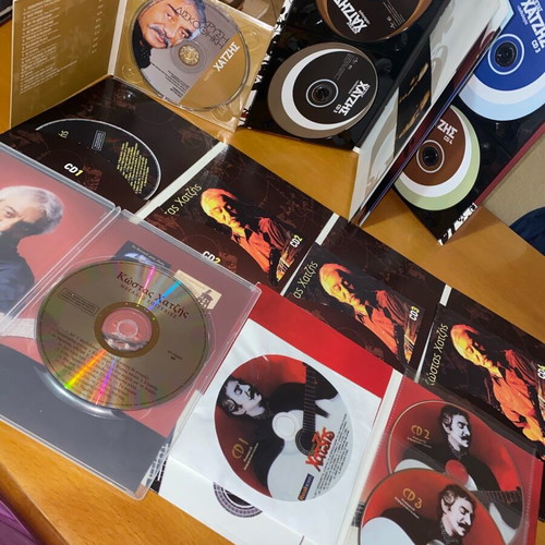 Kostas Hatzis Ultimate Anthology Pack 13 CDs like new, laiko