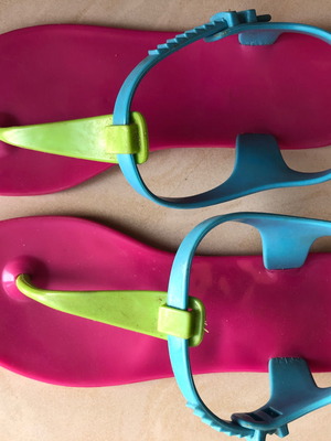 Migato plastic colorful sandals size 37