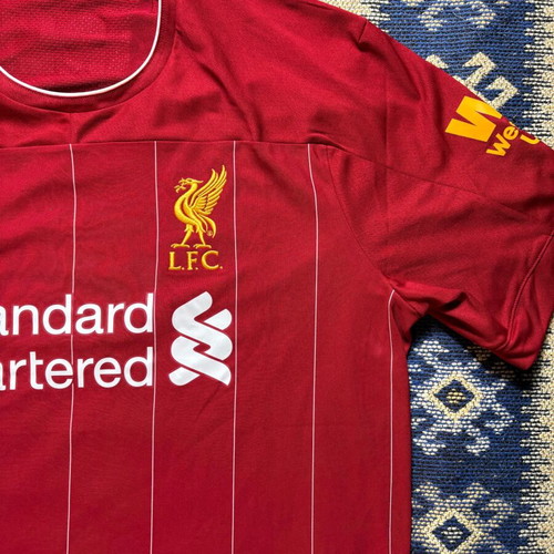 Liverpool 2023 shirt XL New Balance like new, red with custom name