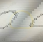  50 Μεταλλικοί D-Ring Κρίκοι 30mm – Ασημί, Πάχος 4mm – Ιδανικοί για Λουριά, Τσάντες & Κατασκευές