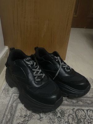 Eleven Paris black platform sneakers like new, size 38