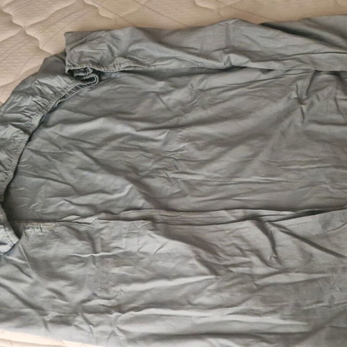 Fitted sheet 100x200 cm like new, 100% cotton