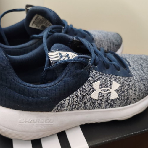 Under Armour casual shoes like new, blue, size 42