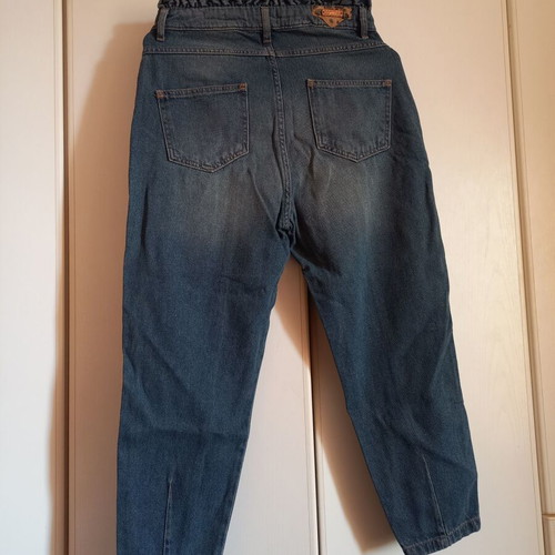 Lynne denim baggy high-waisted jeans new, size 38, blue