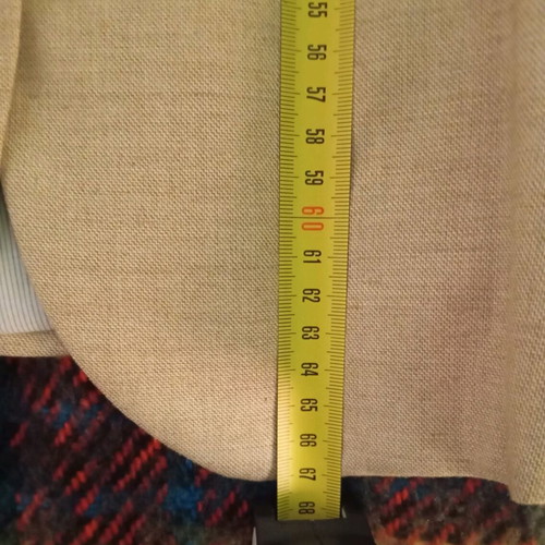 Zara cotton jacket used, beige, size large