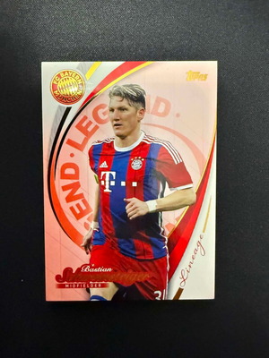 Bastian Schweinsteiger Base Card 2025-26 Topps Lineage Fc Bayern Munchen new