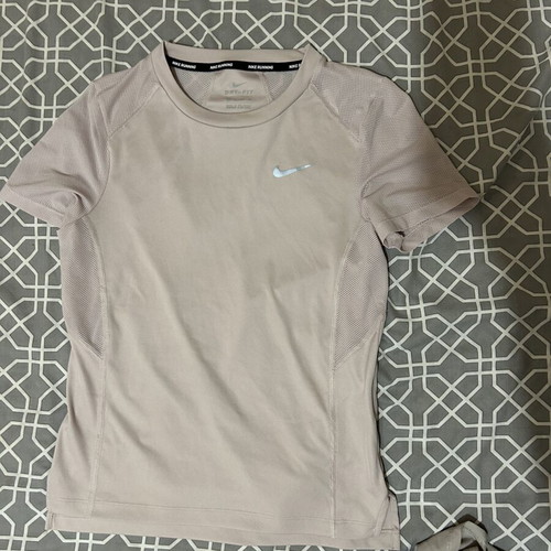 Nike running T-shirt, pink, size M